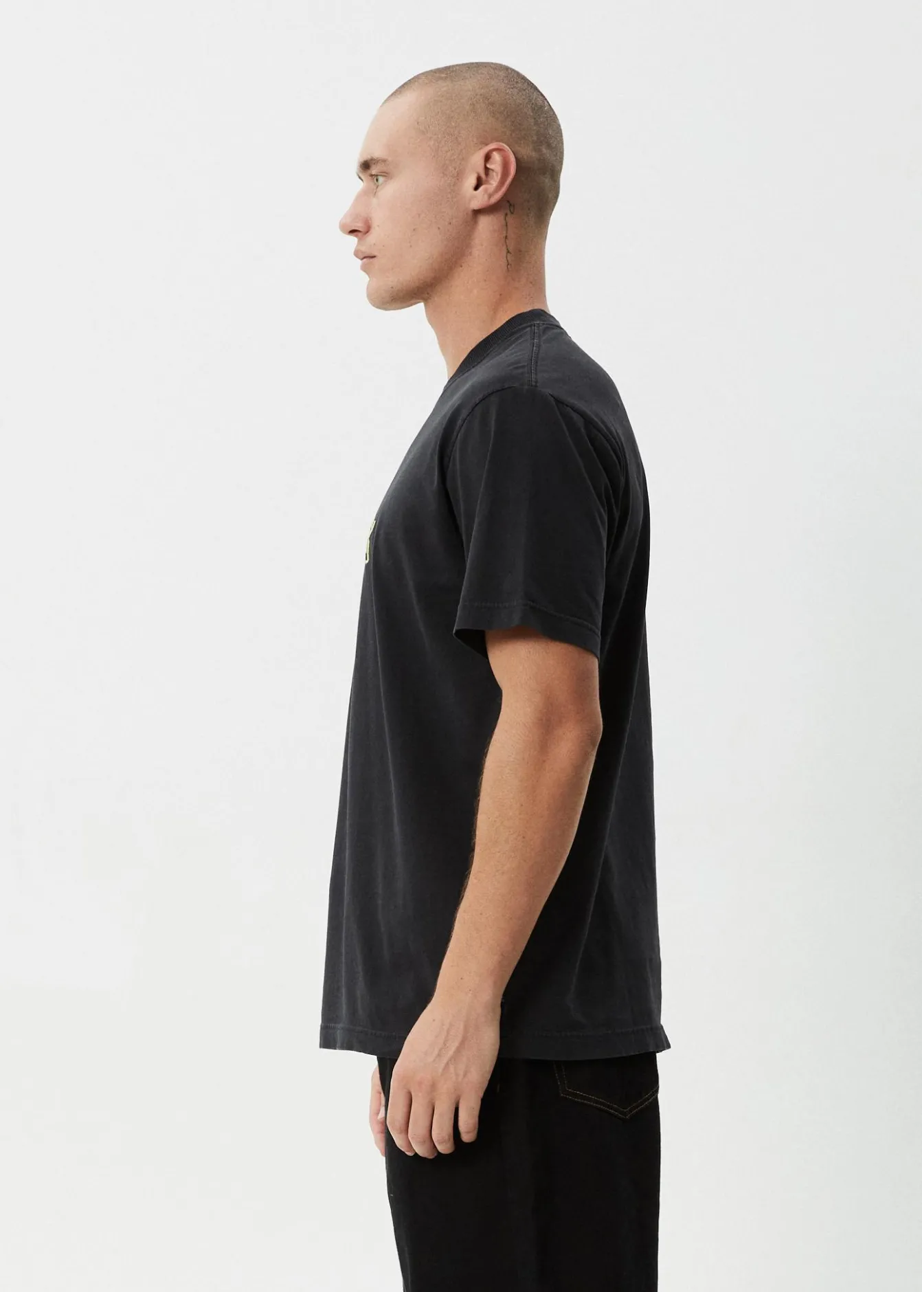 T-Shirts<Afends Home - Retro Tee Stone Black