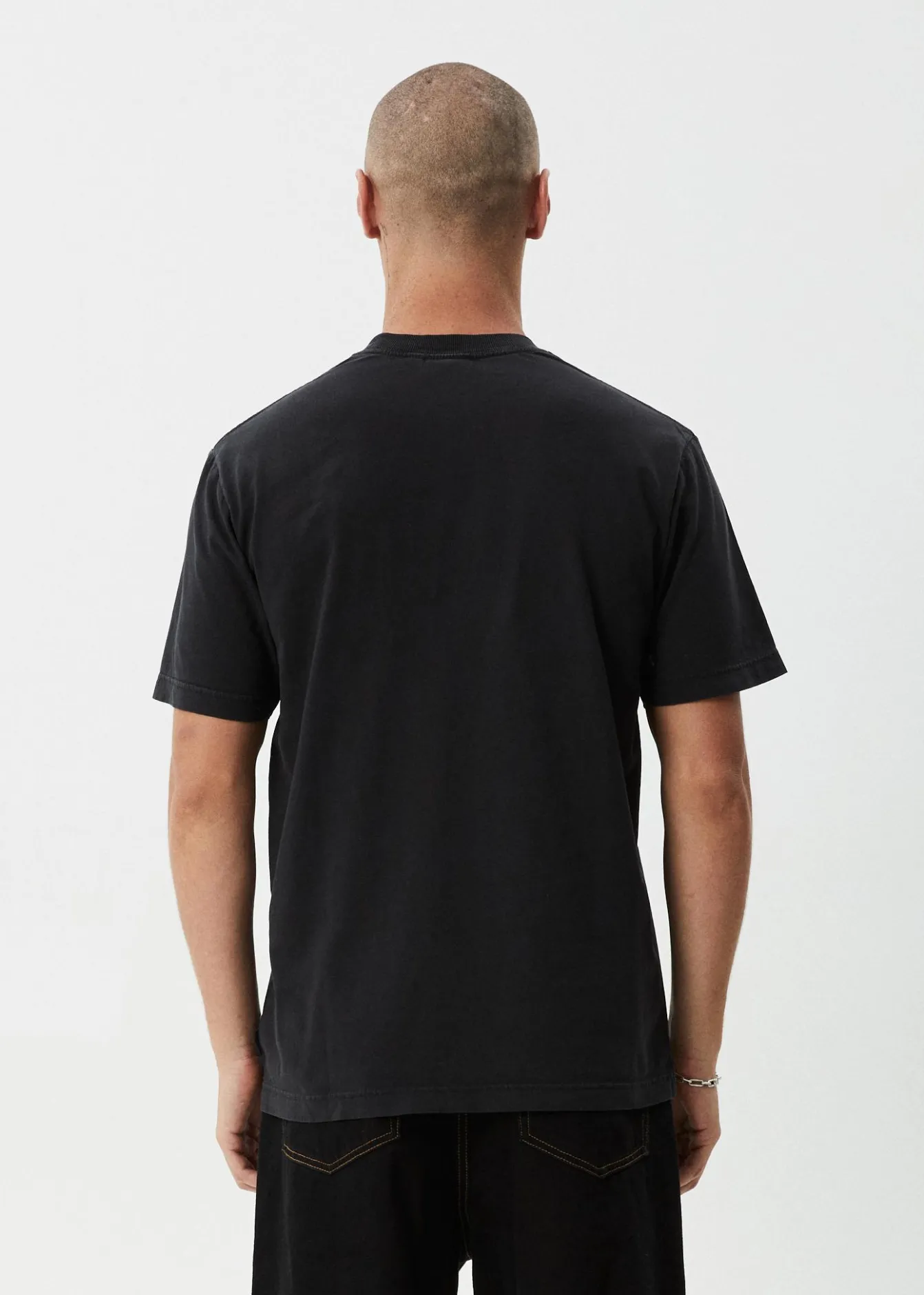 T-Shirts<Afends Home - Retro Tee Stone Black