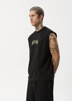 Sleeveless<Afends Home  - Sleeveless Tee Black