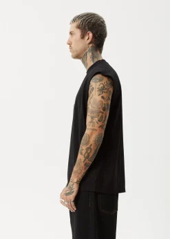 Sleeveless<Afends Home  - Sleeveless Tee Black
