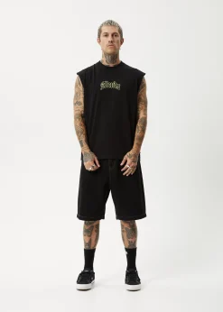Sleeveless<Afends Home  - Sleeveless Tee Black