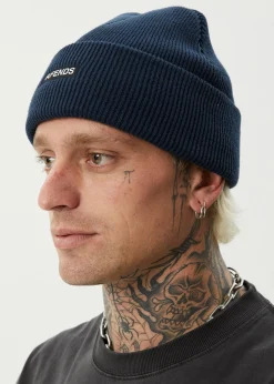 Accessories|Accessories<Afends Hometown  - Knit Beanie Navy