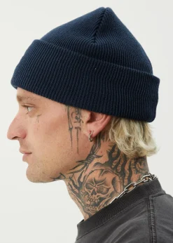 Accessories|Accessories<Afends Hometown  - Knit Beanie Navy