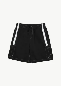 Boardshorts<Afends House Related  - Cargo Swim Short 20" Black