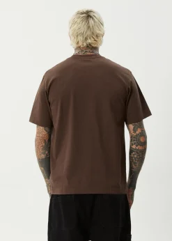 T-Shirts<Afends Ink  - Retro Tee Coffee
