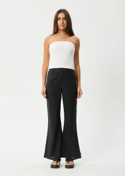 Sleeveless|Essentials<Afends Jamie  - Rib Tube Top White