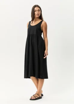 Dresses<Afends Jesse  - Midi Dress Black