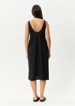 Dresses<Afends Jesse  - Midi Dress Black
