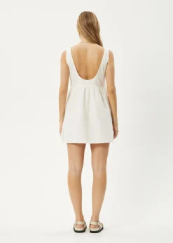 Essentials|Dresses<Afends Jesse  - Mini Dress White