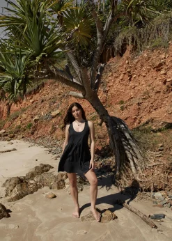 Essentials|Dresses<Afends Jesse  - Mini Dress Black