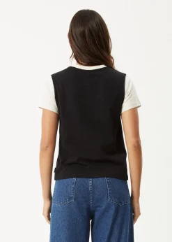 Tees & Shirts<Afends Karlee  -  Regular Tee Black