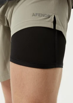 Shorts<Afends Kettle-Ish  - Performance Short 18" Olive