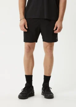 Shorts<Afends Kettle-Ish  - Performance Short 18" Black
