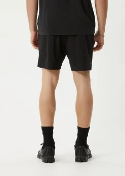 Shorts<Afends Kettle-Ish  - Performance Short 18" Black