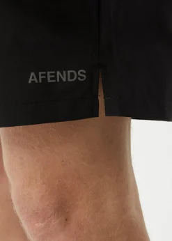 Shorts<Afends Kettle-Ish  - Performance Short 18" Black