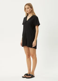 Jumpsuits & Overalls|Essentials<Afends Kokomo  - Playsuit Black
