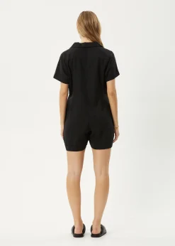 Jumpsuits & Overalls|Essentials<Afends Kokomo  - Playsuit Black