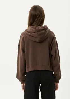 Outerwear<Afends Kourt  -  Zip Hood Coffee