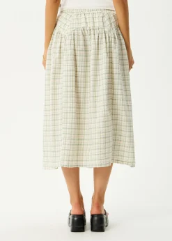 Skirts<Afends Legacy  - Check Midi Skirt Boa Check