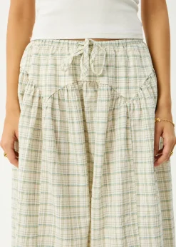Skirts<Afends Legacy  - Check Midi Skirt Boa Check