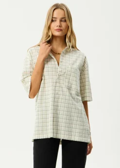 Shirts|Sets & Co-Ords<Afends Legacy  - Short Sleeve Shirt Boa Check