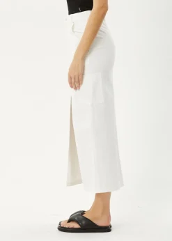 Skirts<Afends Lexi  - Maxi Skirt Off White