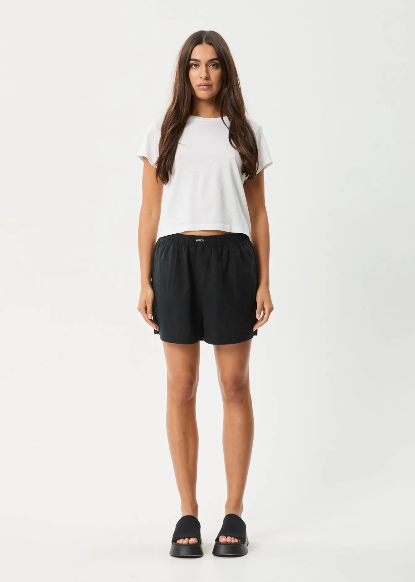 Sets & Co-Ords|Shorts<Afends Lilo - Boxer Short Black