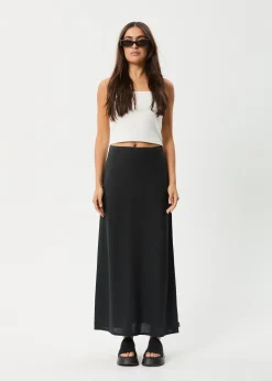 Sets & Co-Ords|Skirts<Afends Lilo  - Maxi Skirt Black