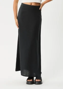 Sets & Co-Ords|Skirts<Afends Lilo  - Maxi Skirt Black