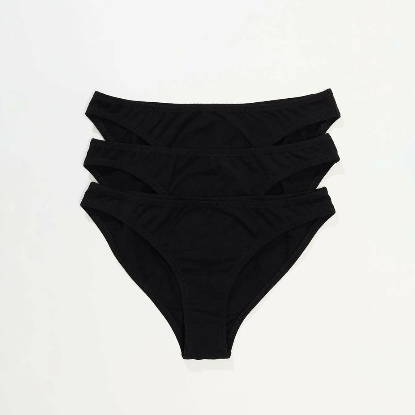 Accessories|Essentials<Afends Lolly - Bikini Briefs 3 Pack Black