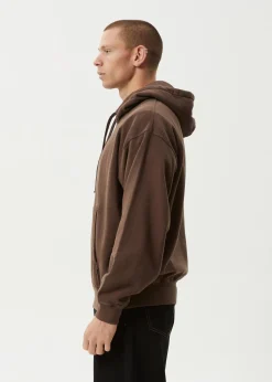 Sweaters & Hoodies<Afends Mace  - Hoodie Coffee