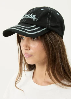 Accessories|Accessories<Afends Mace  - Six Panel Cap Black