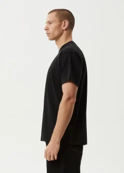 T-Shirts<Afends Magic Happens  - Heavyweight Boxy Tee Black