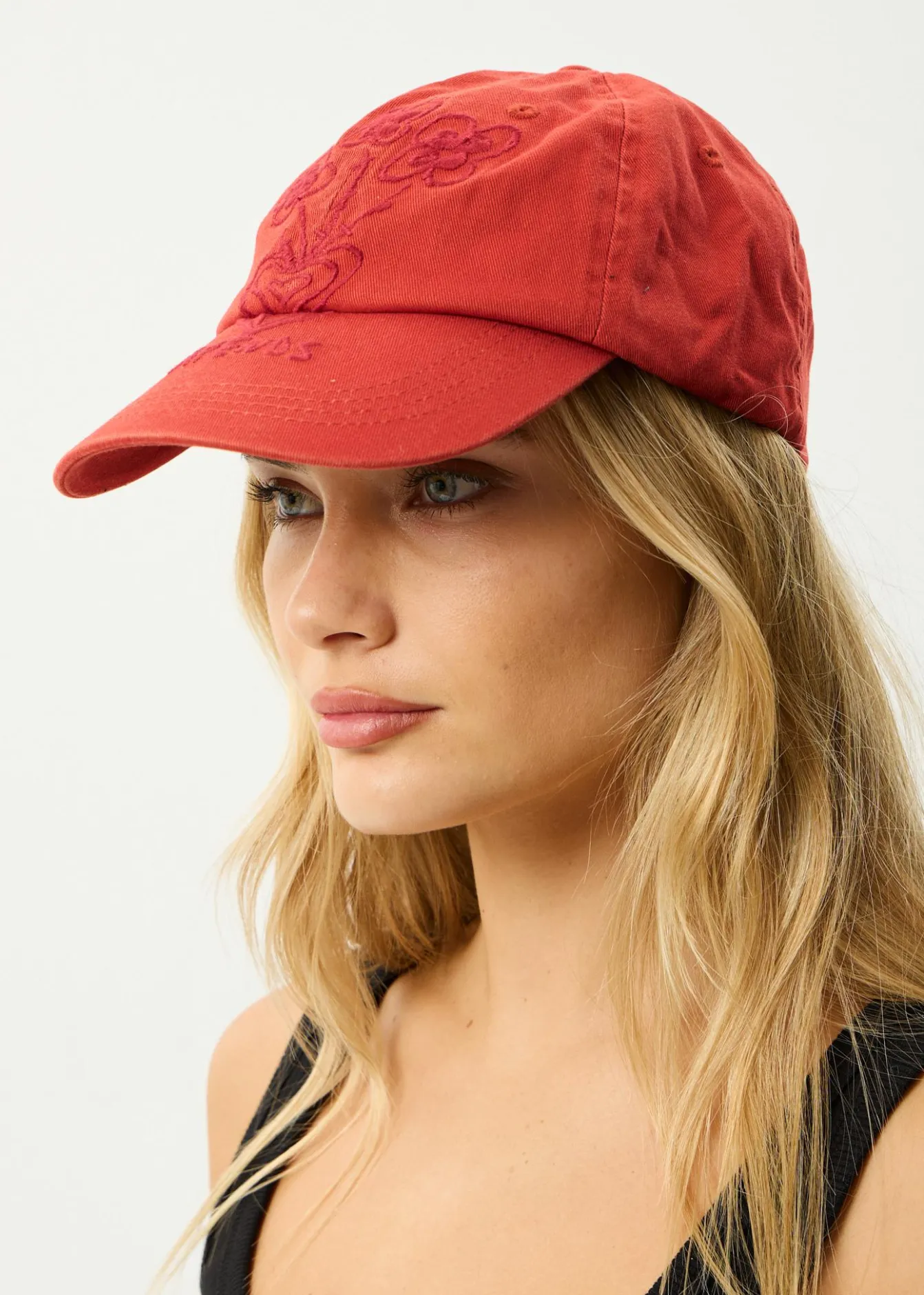 Accessories|Accessories<Afends Maisie - Panelled Cap Red Rum