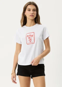Tees & Shirts<Afends Maisie  - Regular Tee White