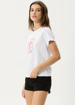 Tees & Shirts<Afends Maisie  - Regular Tee White