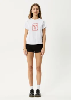 Tees & Shirts<Afends Maisie  - Regular Tee White