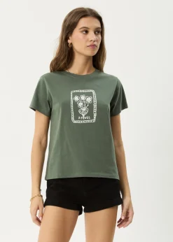 Tees & Shirts<Afends Maisie  - Regular Tee Sycamore