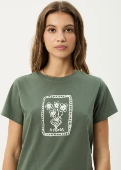Tees & Shirts<Afends Maisie  - Regular Tee Sycamore