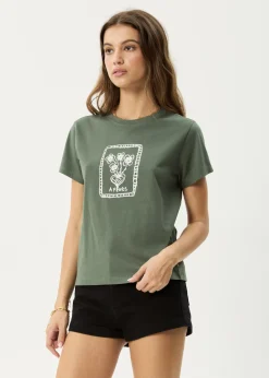 Tees & Shirts<Afends Maisie  - Regular Tee Sycamore