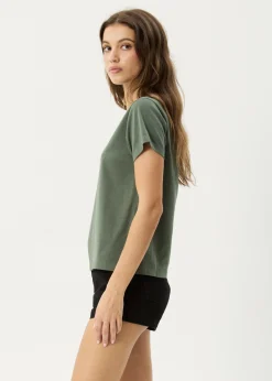 Tees & Shirts<Afends Maisie  - Regular Tee Sycamore