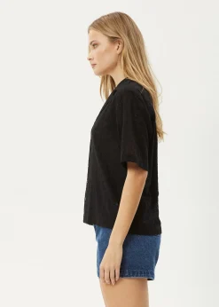 Sets & Co-Ords|Tees & Shirts<Afends Marlow  - Shirt Black