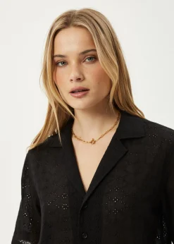 Sets & Co-Ords|Tees & Shirts<Afends Marlow  - Shirt Black