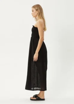 Dresses<Afends Marlow  - Strapless Maxi Dress Black