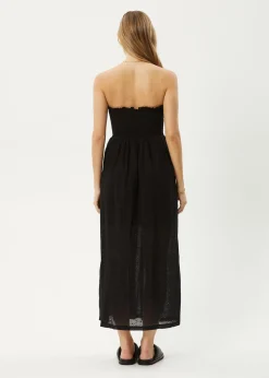 Dresses<Afends Marlow  - Strapless Maxi Dress Black
