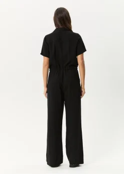 Jumpsuits & Overalls<Afends Mason  - Relaxed Jumpsuit Black