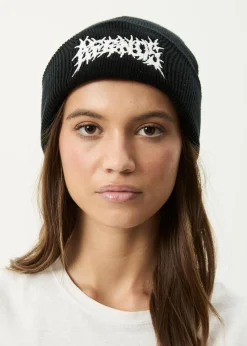 Accessories|Accessories<Afends Mental  - Beanie Black