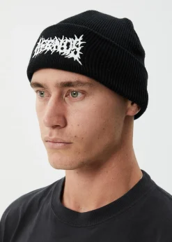 Accessories|Accessories<Afends Mental  - Beanie Black