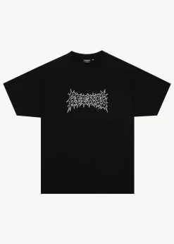 T-Shirts<Afends Mental  - Boxy Tee Black