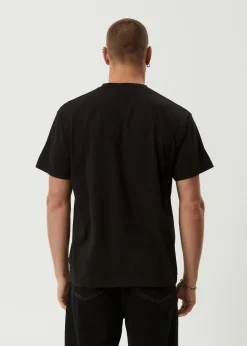 T-Shirts<Afends Mental  - Boxy Tee Black